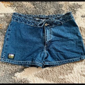 Vintage No Excuses Jeans Denim Shorts 90s